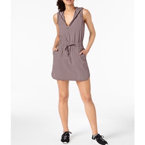 Ideology Dresses & Skirts - Ideology Woven Hoodie Dress. Plus Size.